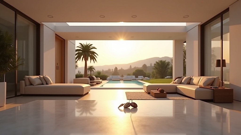 Luxe spa behandelkamer met uitzicht op de kustlijn van Costa del Sol met mediterrane uitzichten en moderne wellnessfaciliteiten