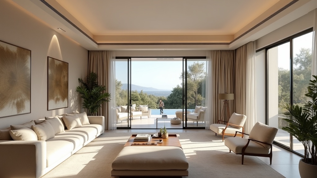 Propriété de luxe à Málaga avec design méditerranéen, idéale pour les professionnels à distance valorisant les connexions européennes de l'aéroport de Málaga et la vie sur la Costa del Sol.