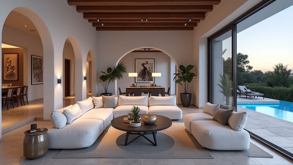 Moderne villa aan de Costa del Sol met uitzicht op de bergen en directe toegang tot wandelpaden nabij het natuurpark van Estepona
