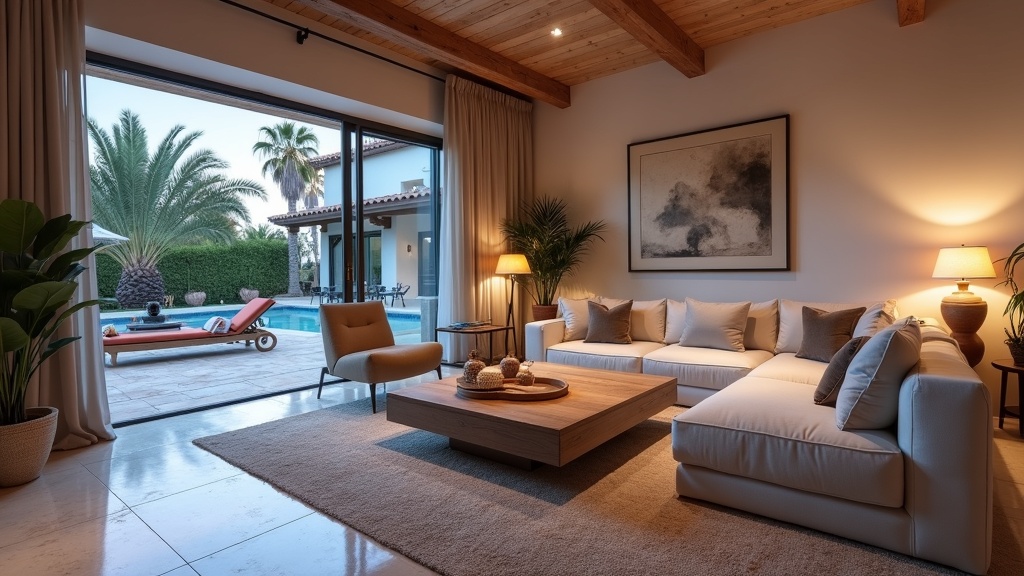Luxe vijfsterren spa hotel met infinity pool met uitzicht op de Middellandse Zee aan de kust van de Costa del Sol