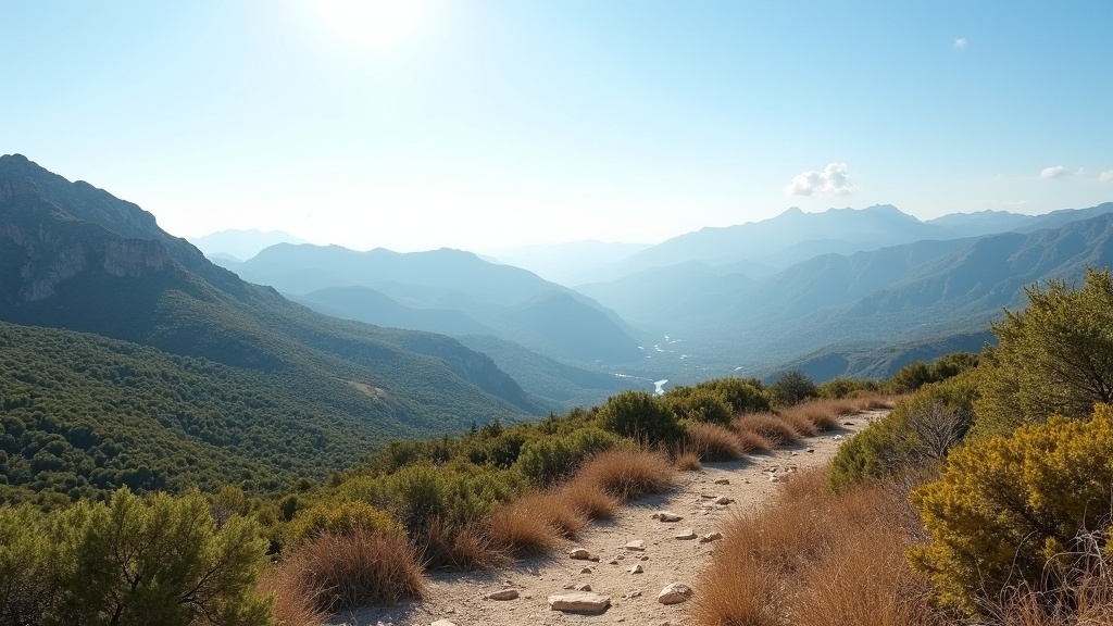 Adembenemend berglandschap in de Costa del Sol, perfect voor wandelen en wellness. Ontdek spa's en wellness in Zuid-Spanje.