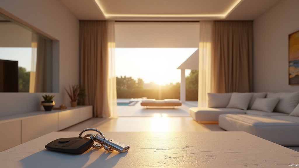 Mediterranean villa with terrace overlooking Costa del Sol coastline showing climate-appropriate design features