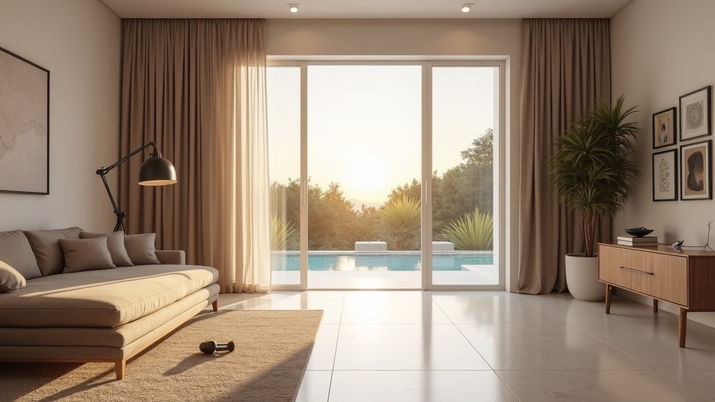 Move-in ready luxury Lifestyle-Immobilien Südspanien Naturerlebnis Costa del Sol kaufen. Schlüssel auf Eingangstisch in modernistischer Villa.