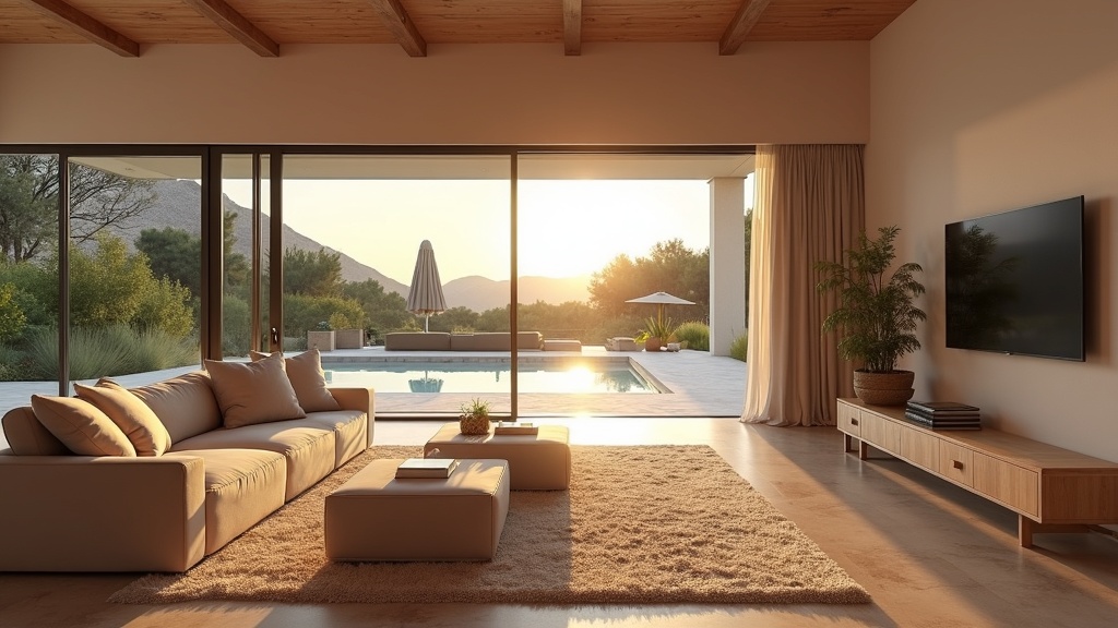 Coastal view of Costa del Sol showing clean sea air and Mediterranean landscape perfect for winter residence health benefits