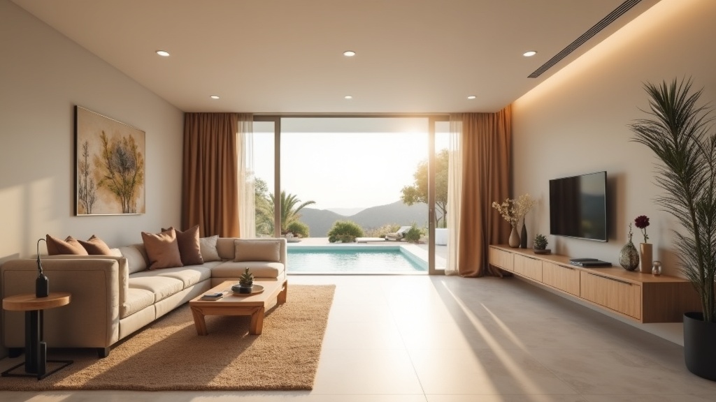 Luxury Costa del Sol villa with mountain and Mediterranean sea views, surrounded by natural landscape