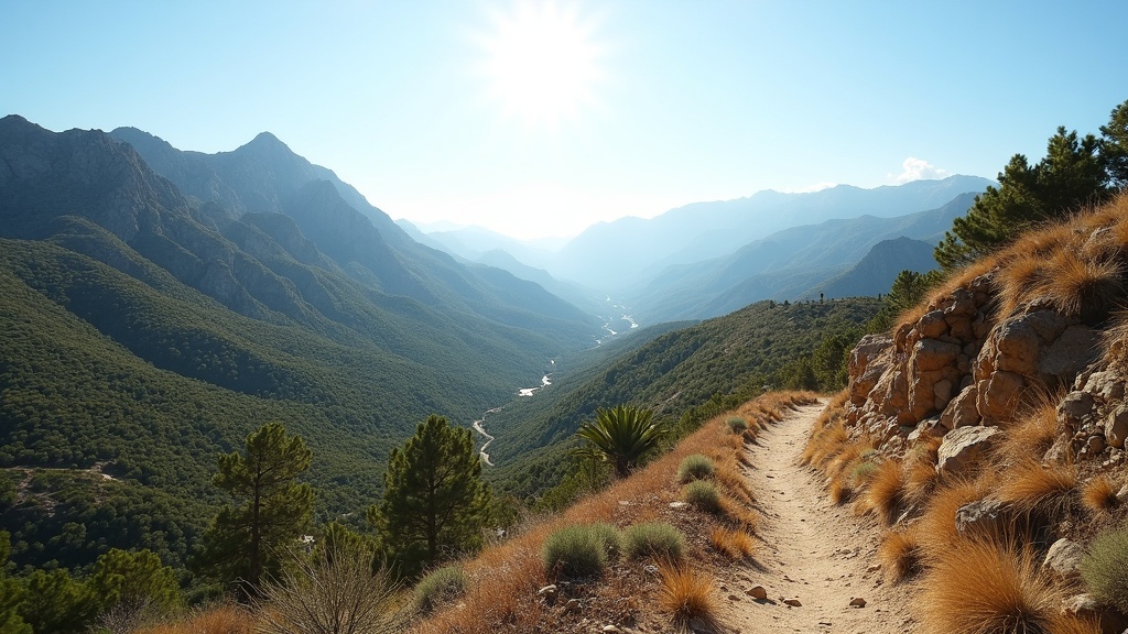 Inspirierender Blick auf die Berge der Costa del Sol. Stellen Sie sich Ihr Leben hier vor, erste Schritte zum Kauf eines Hauses an der Costa del Sol.