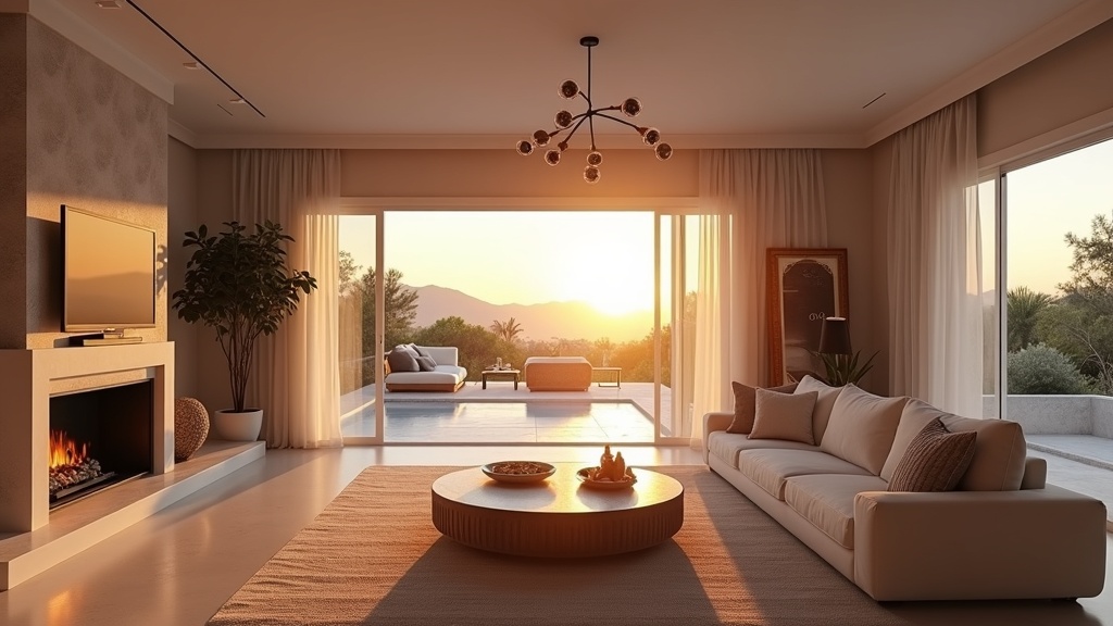 Sunny Costa del Sol terrace with sea views showing year-round outdoor living potential for property investment