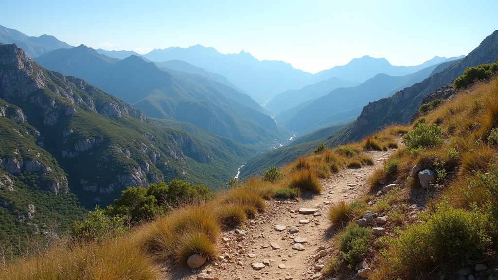 Vue panoramique depuis une propriété en pente de la Costa del Sol montrant la côte méditerranéenne et les montagnes de la Sierra de las Nieves