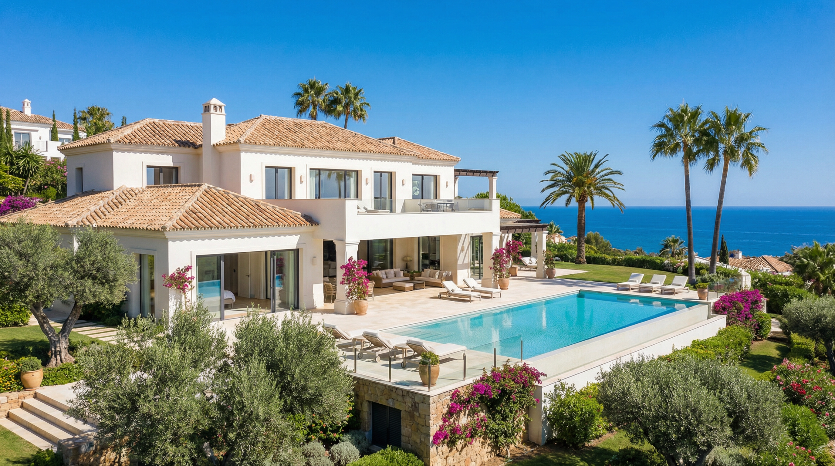 Vue panoramique d'un projet routier en cours sur la Costa del Sol, illustrant l'impact sur l'immobilier local.